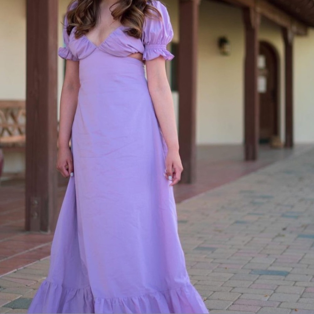 Alamour the label lavender dress